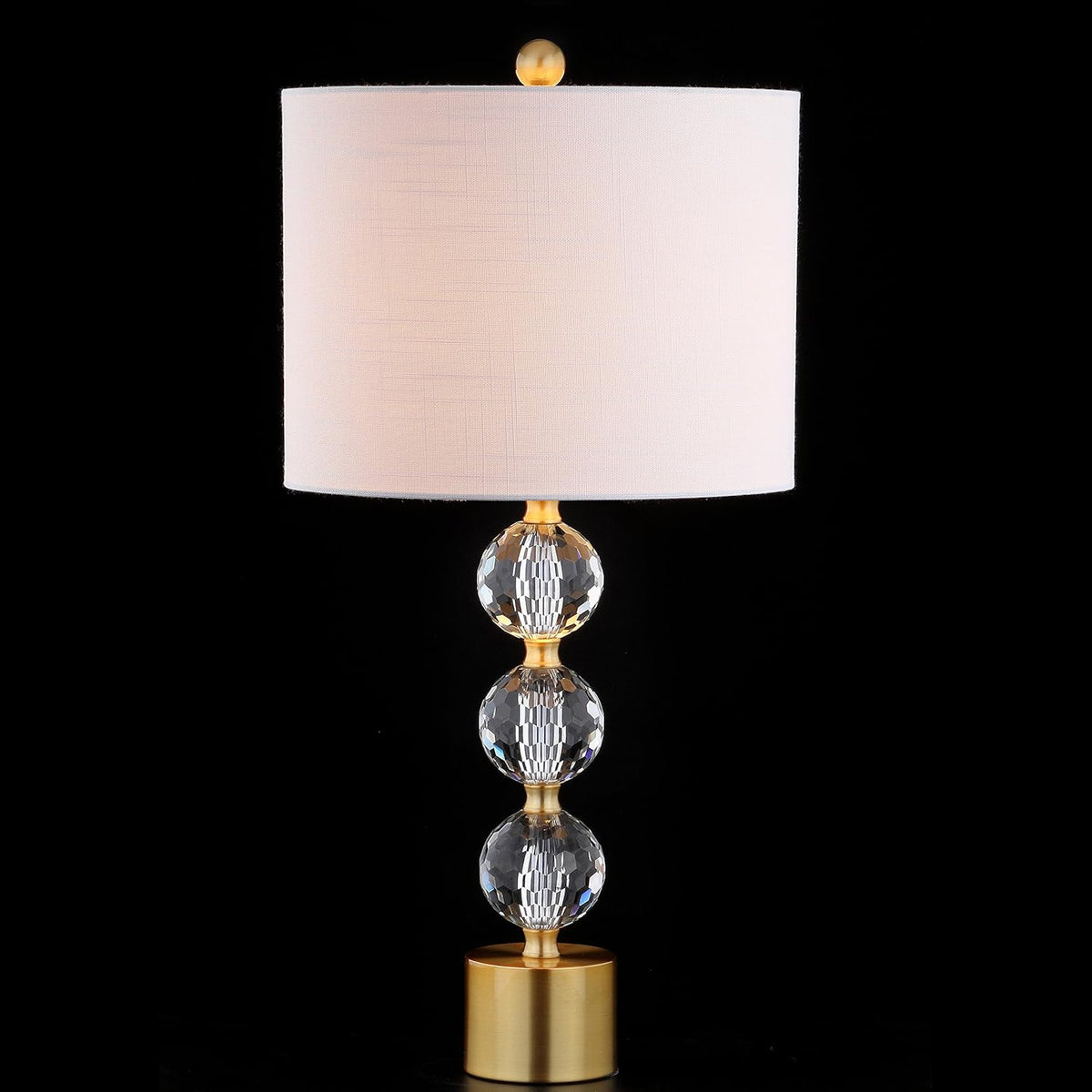 Crystal LED Table Lamp with LED Bulbs Included D442933