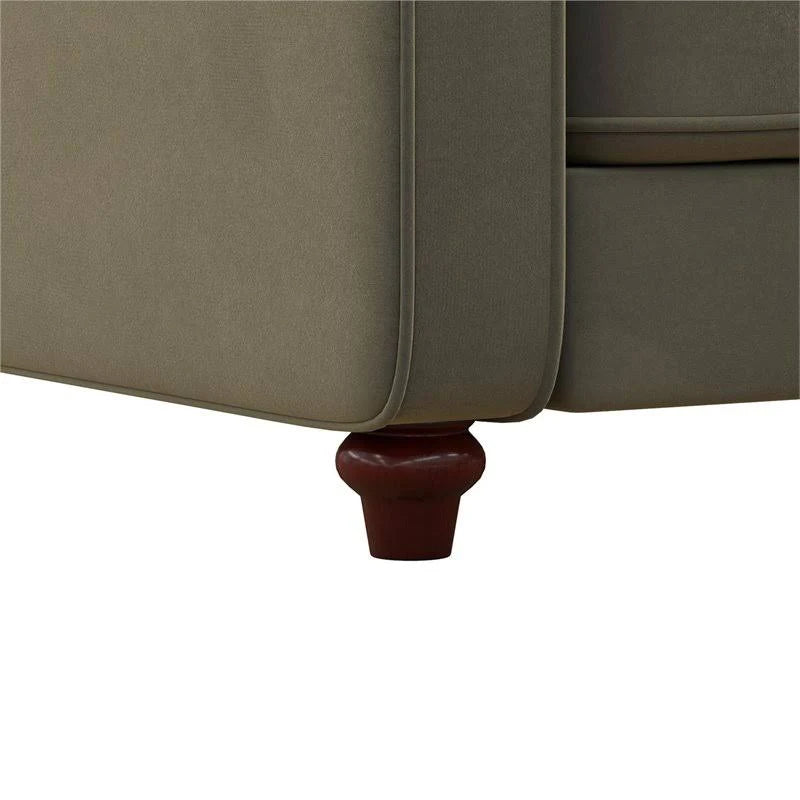 Gray Velvet Pet Sofa W8867