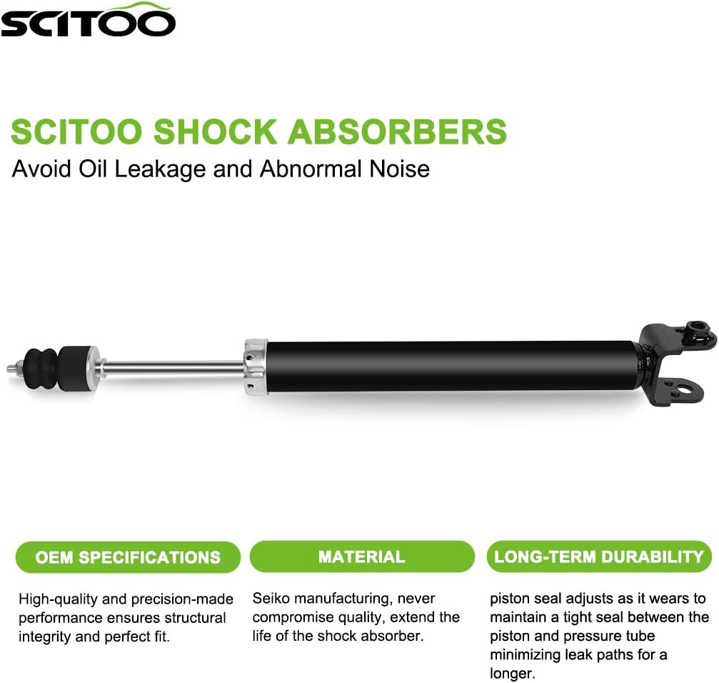 Rear Gas Struts Shock Absorbers Set of 2 M481225