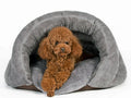 Covered Hooded Pet Bed A9590