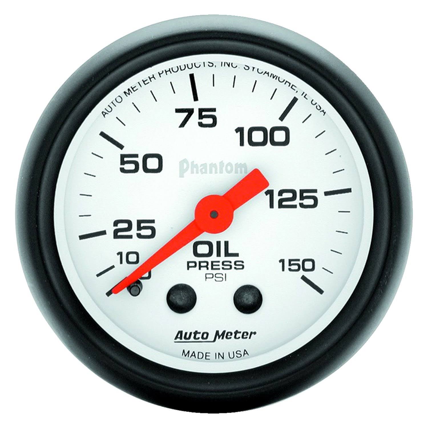 Phantom Mechanical Oil Pressure Gauge C373