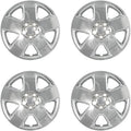 Silver 17 inch Bolt On Wheel Covers Pack of 4 M6346