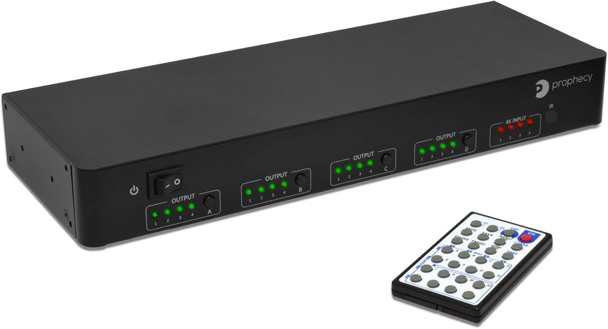4x4 HDMI Matrix Switch 4K 60Hz HDR W398
