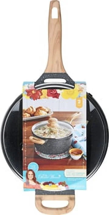Charcoal Speckle Cast Aluminum 4 Quart Sauce Pan P338