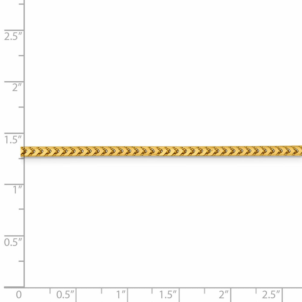 14kt Yellow Gold Franco Chain 20 inch Lobster Clasp M429863