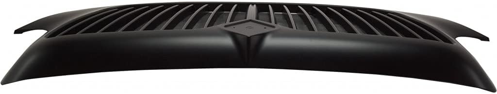 Black Vertical Bar Grille with Bug Screen J76255