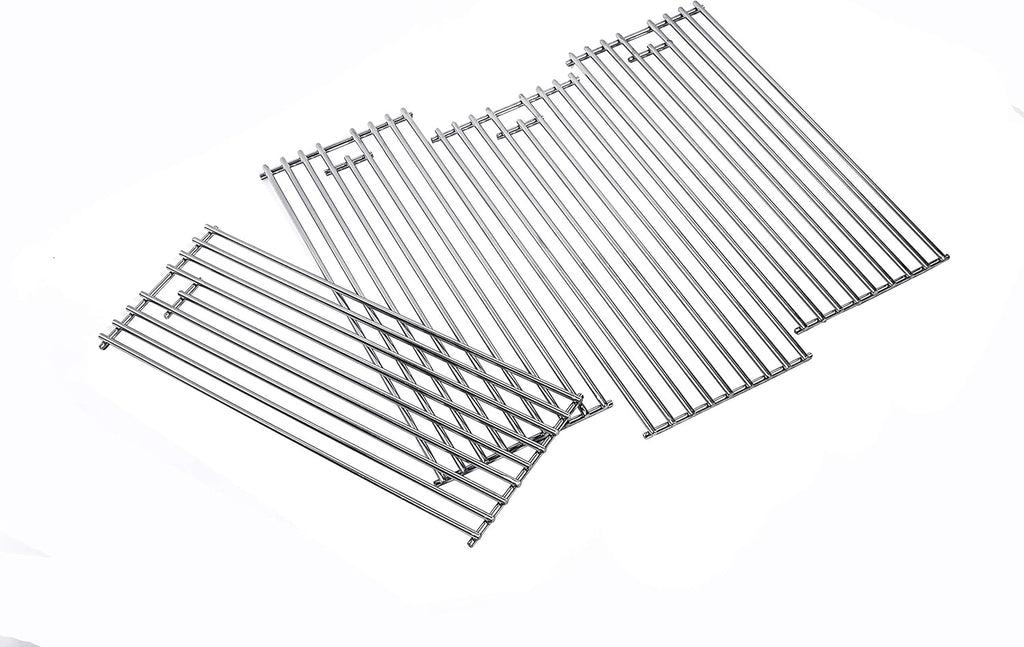 Stainless Steel BBQ Grill Grates 4-Pack 19.25" x 7.5" H457