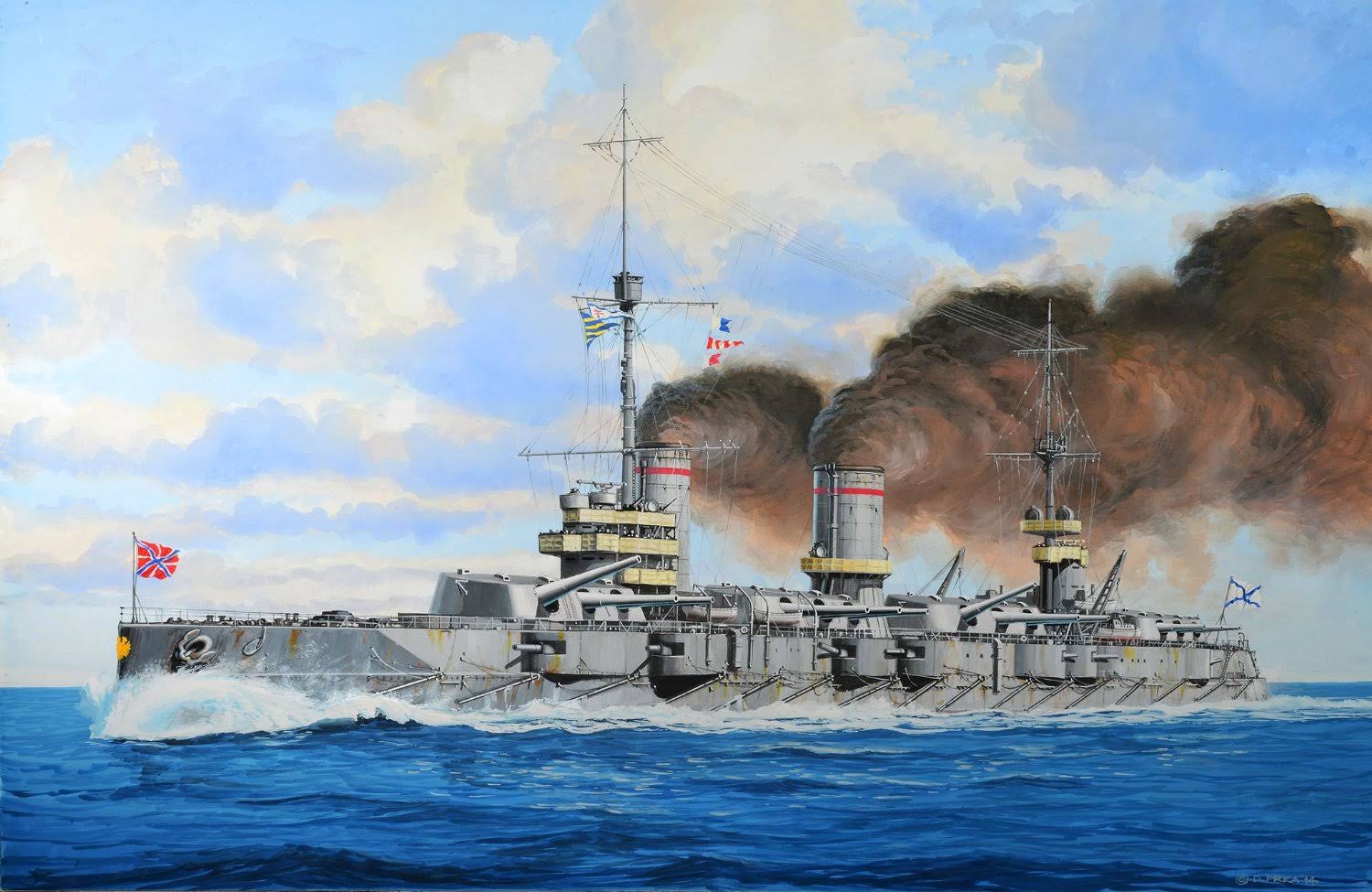 1/350 Russian Battleship Gangut (WWI) E42871