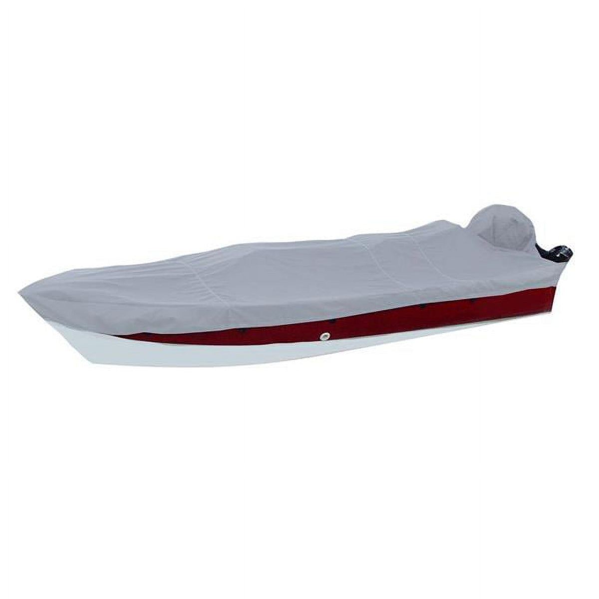 Slate Gray Fishing Boat Cover with Side Console G915