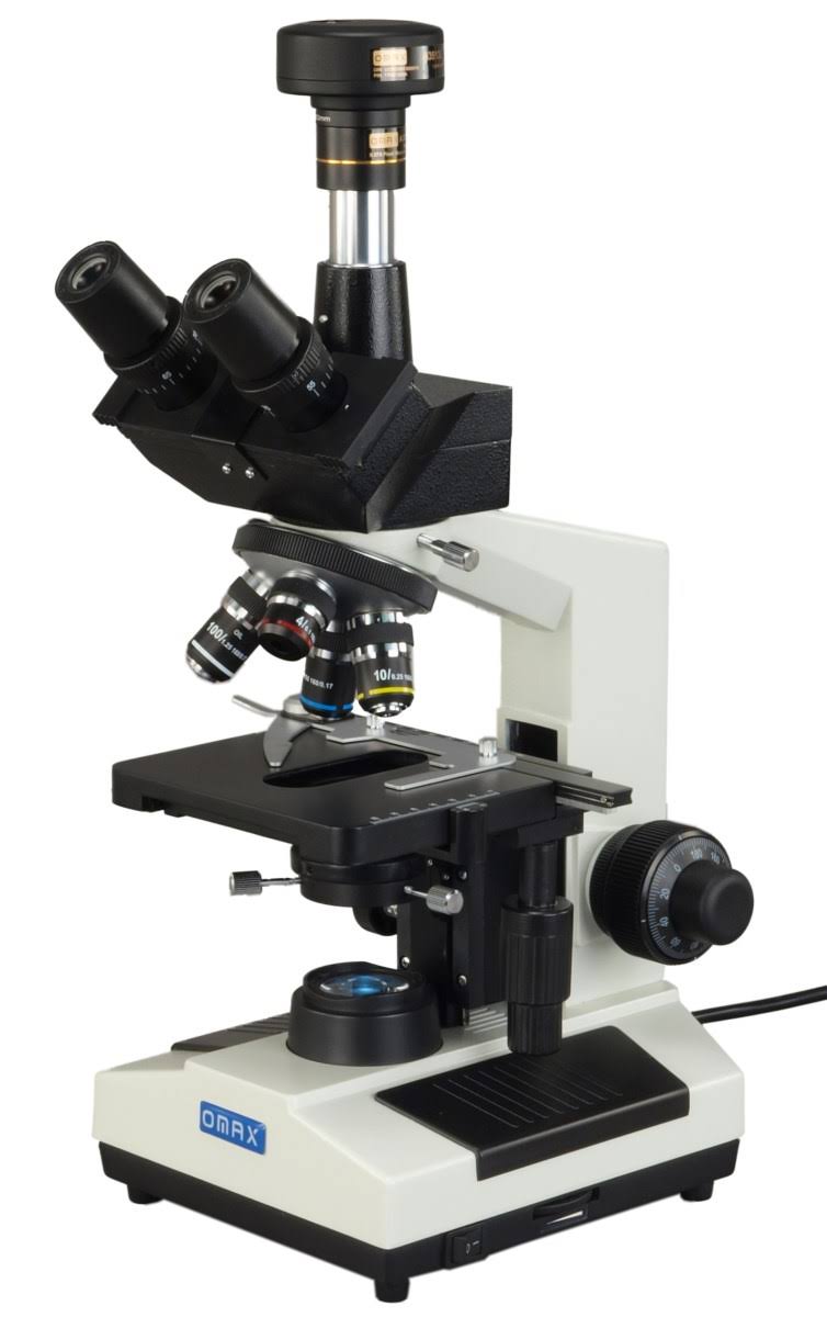 40X-2000X Trinocular Compound LED Microscope with 3MP USB Digital Camera N2106