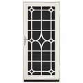36 in. x 80 in. Steel Security Door with Black Perforated Screen D59564