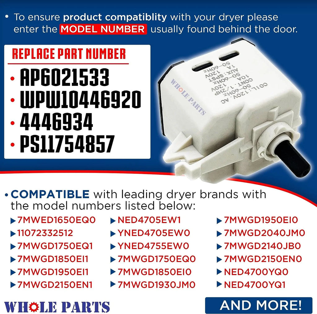 Dryer Start Switch V172