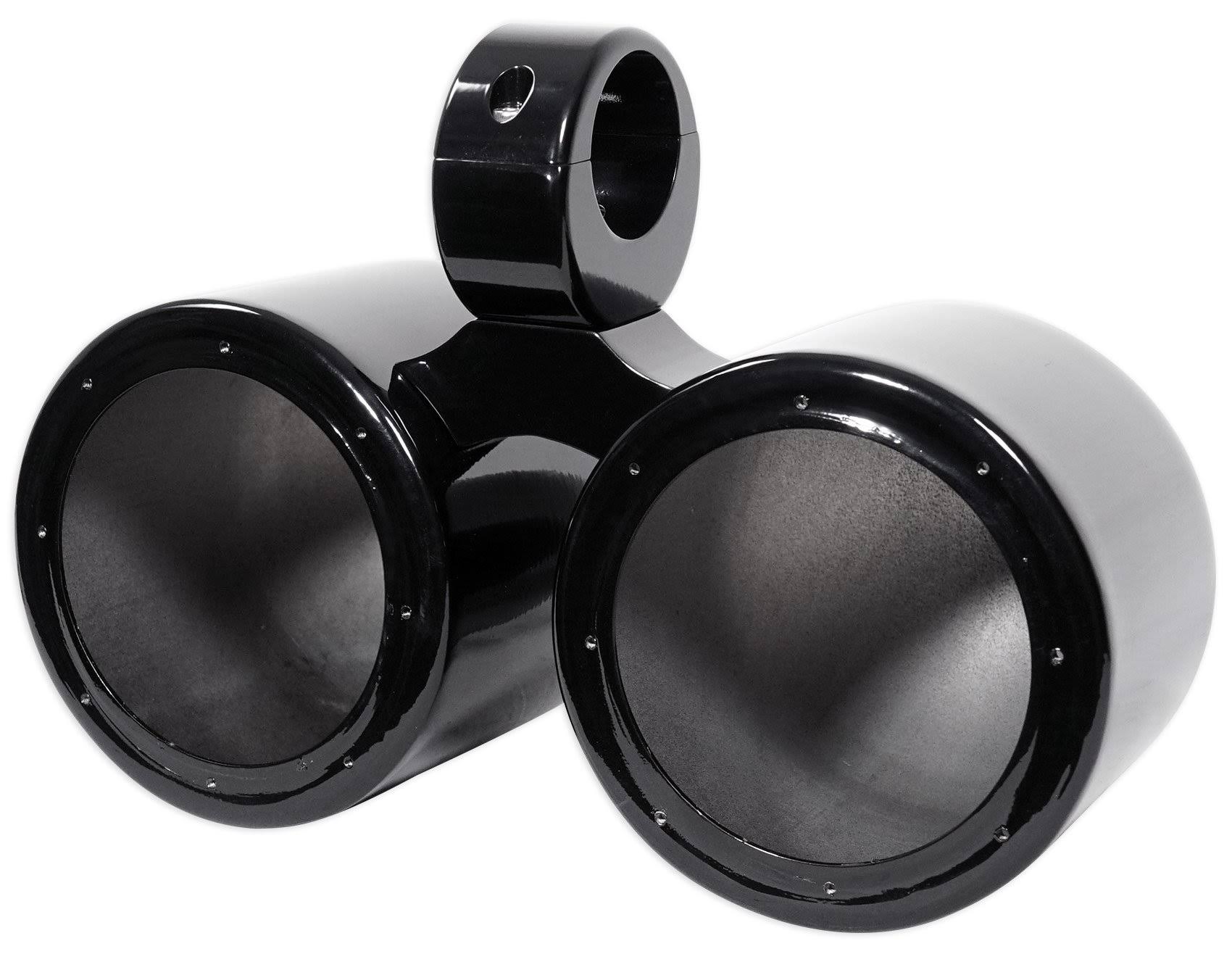 Dual 6.5x22 300 Watt Marine Boat Wakeboard Tower Speakers D84794