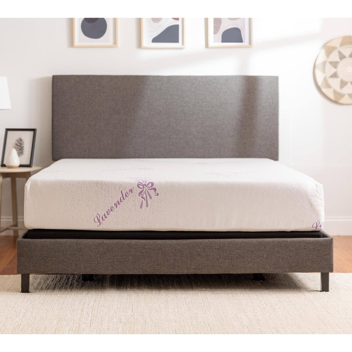 Queen Mattress Memory Foam Lavender U593