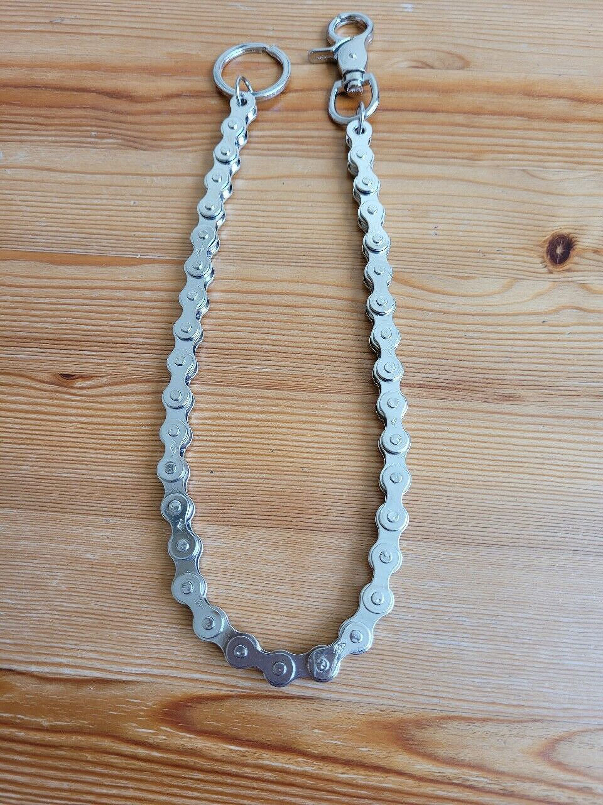 19" Heavy Duty Metal Wallet Chain Key Chain Y650336