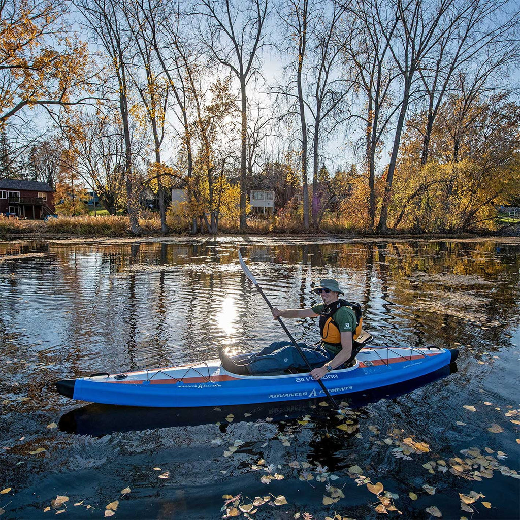 Blue Inflatable Kayak with Pump R54699