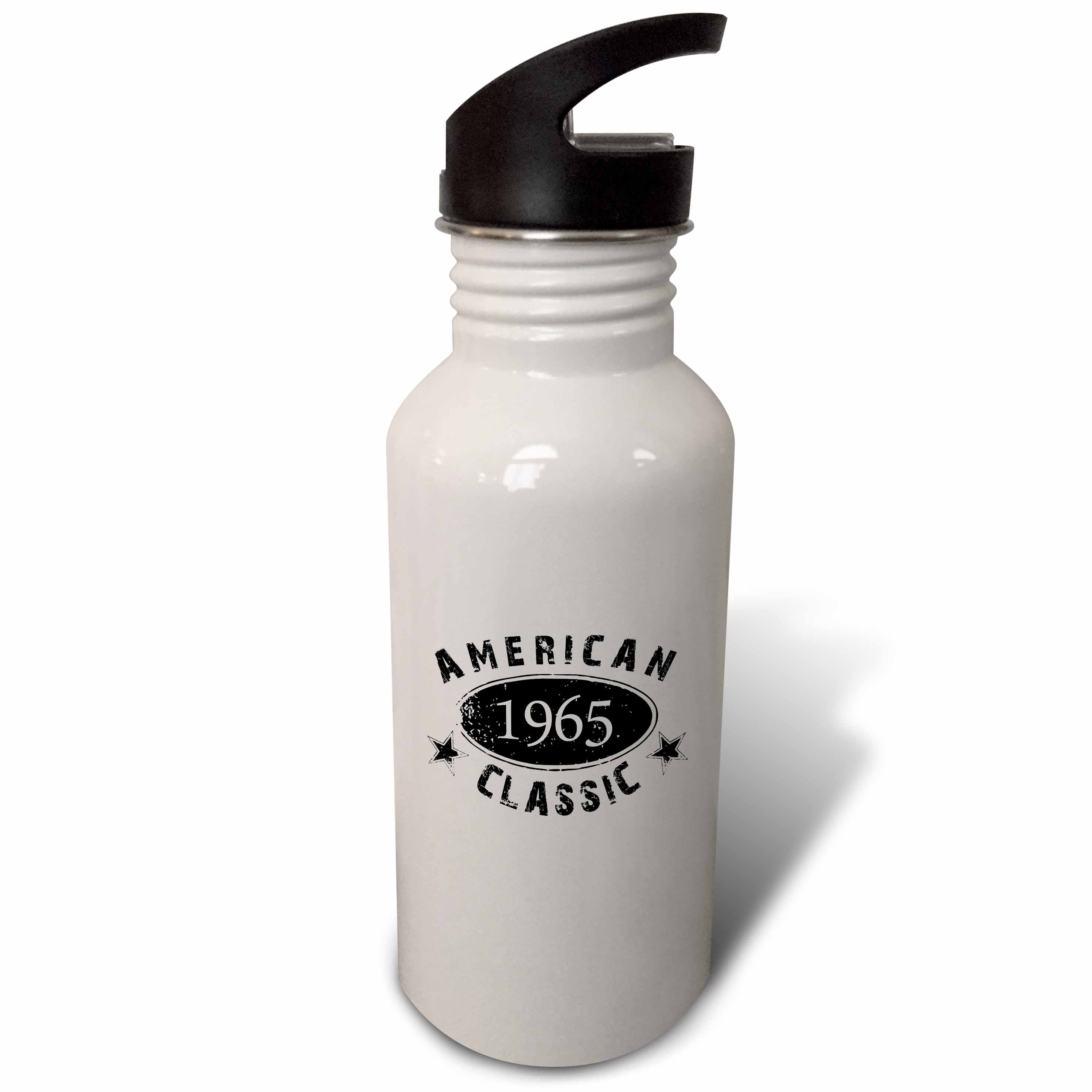 21 oz Black Sports Water Bottle W422