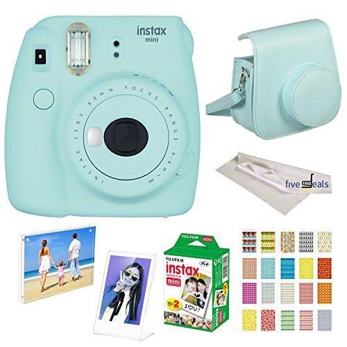 Ice Blue Instant Camera Q8828