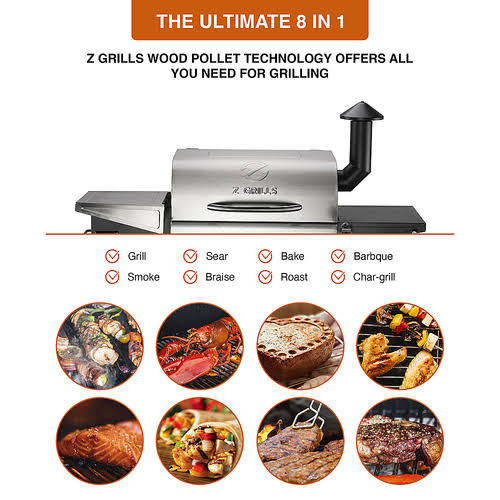 Stainless Steel Pellet Grill K203
