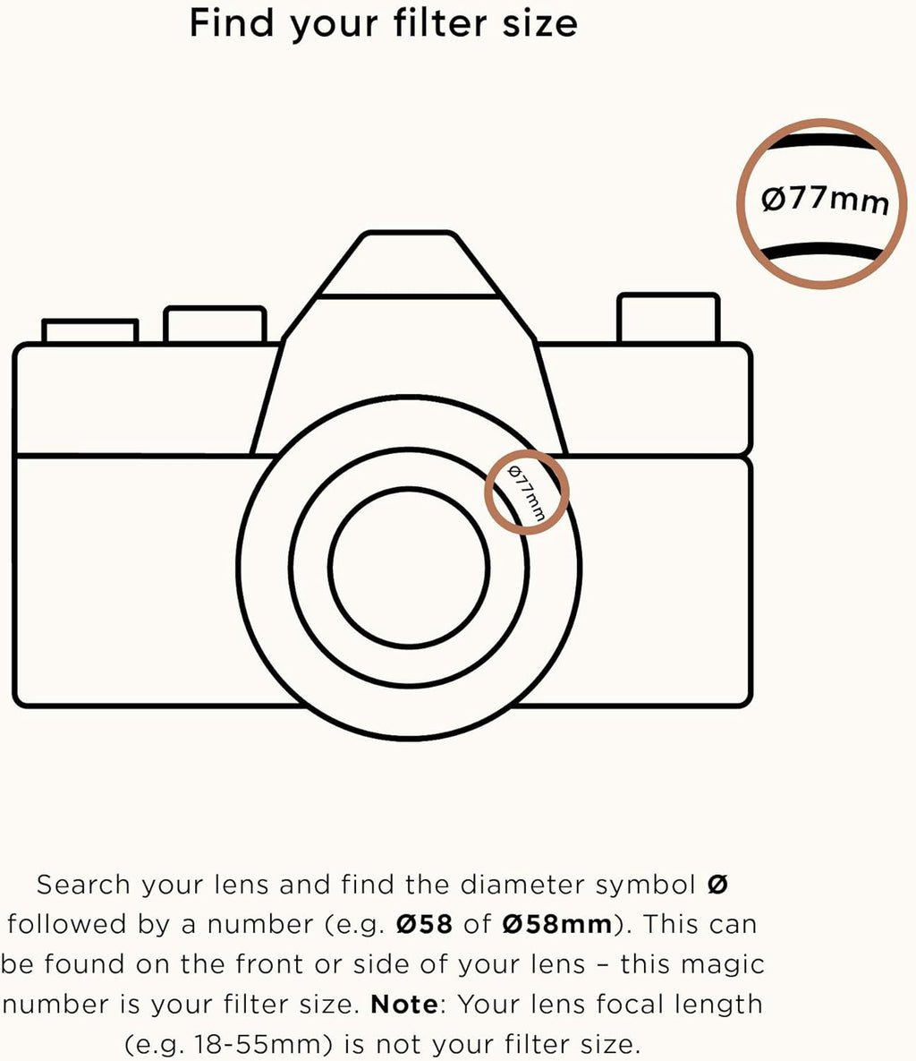 Pack of 2 55mm Variable ND Lens Filter E116063