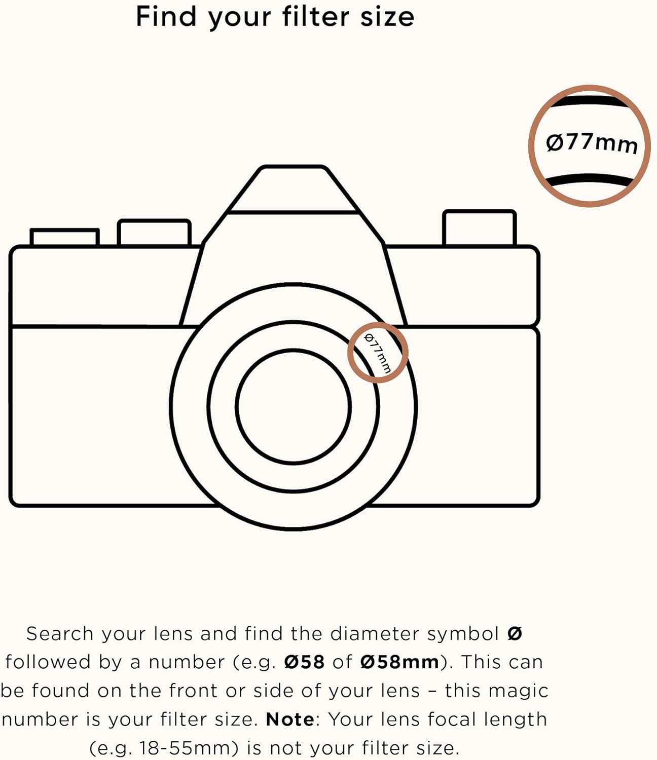 Pack of 2 55mm Variable ND Lens Filter E116063