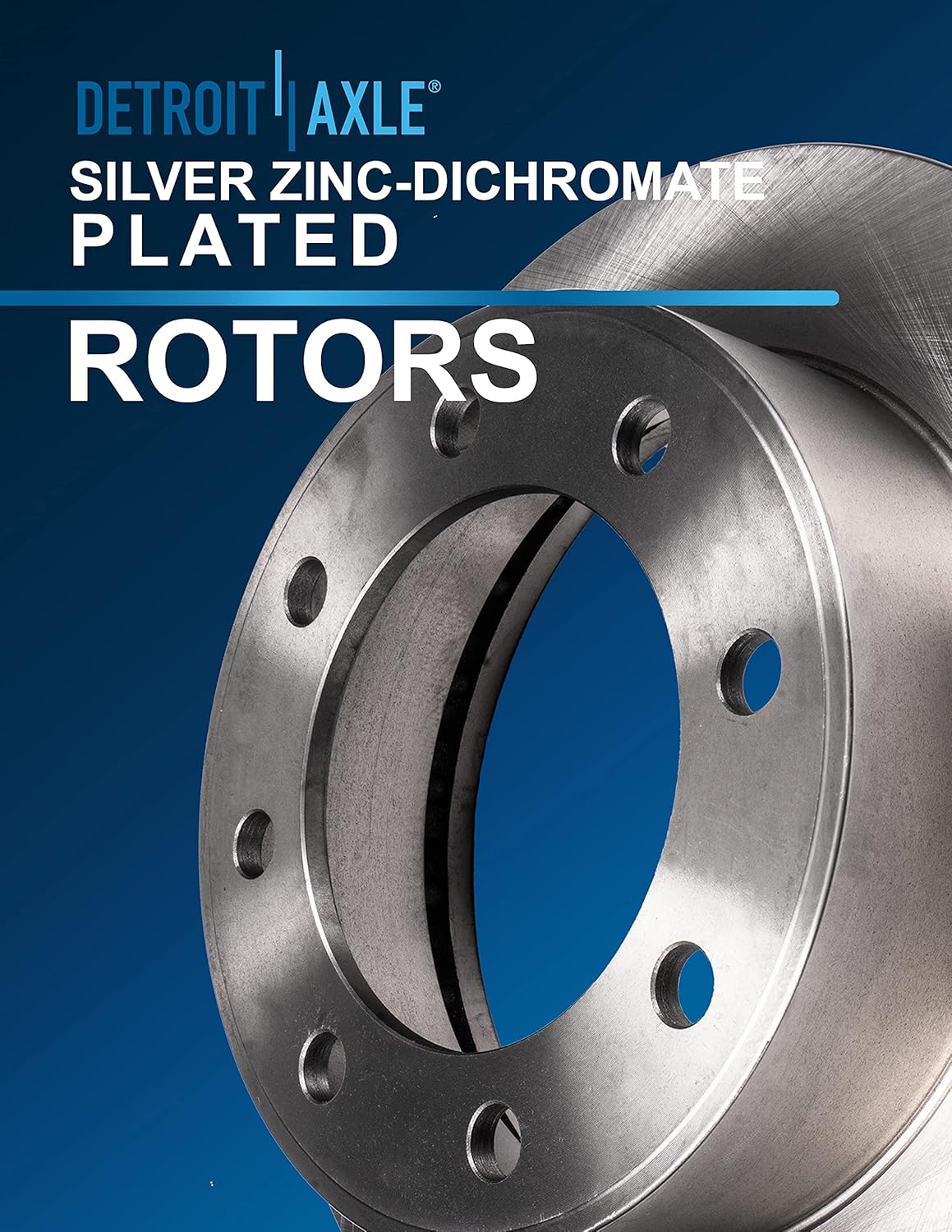 Rear Disc Rotors and Brake Pads 4pc Set X518