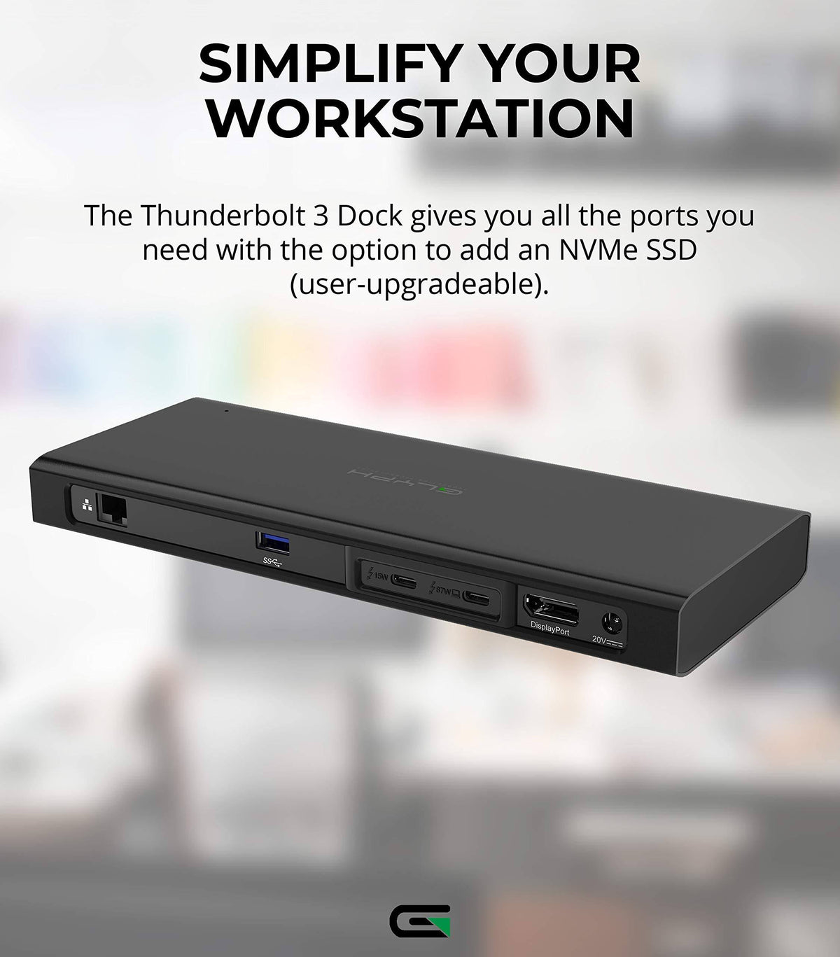 Thunderbolt 3 NVMe Dock S3737