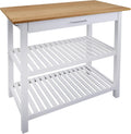 Walnut Kitchen Island with Solid American Hardwood Top Z681