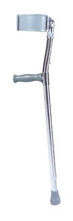 Steel Forearm Crutches, 300lb Weight Capacity Q12135