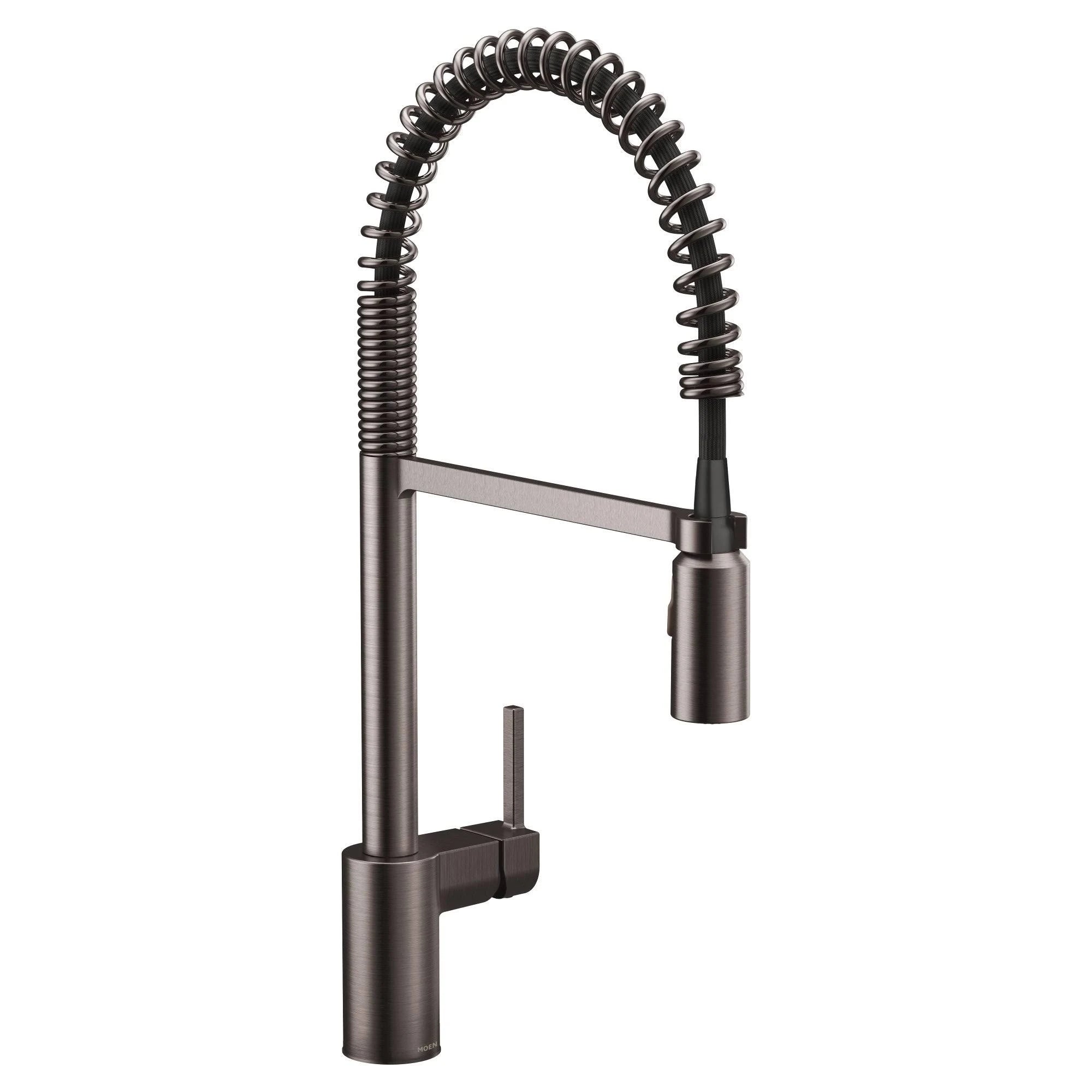 Black One-Handle Pulldown Kitchen Faucet T16554