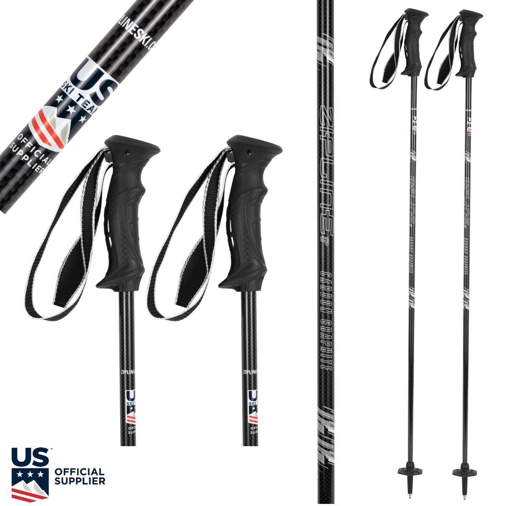 14.0 Graphite Composite Ski Poles A7489