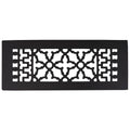 Black Iron Cast Iron Decorative Grille P457308