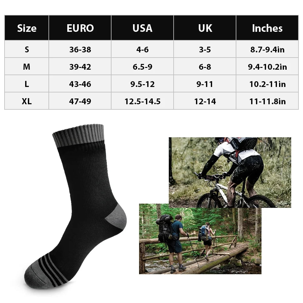 Waterproof Breathable Sports Hiking Socks I384545