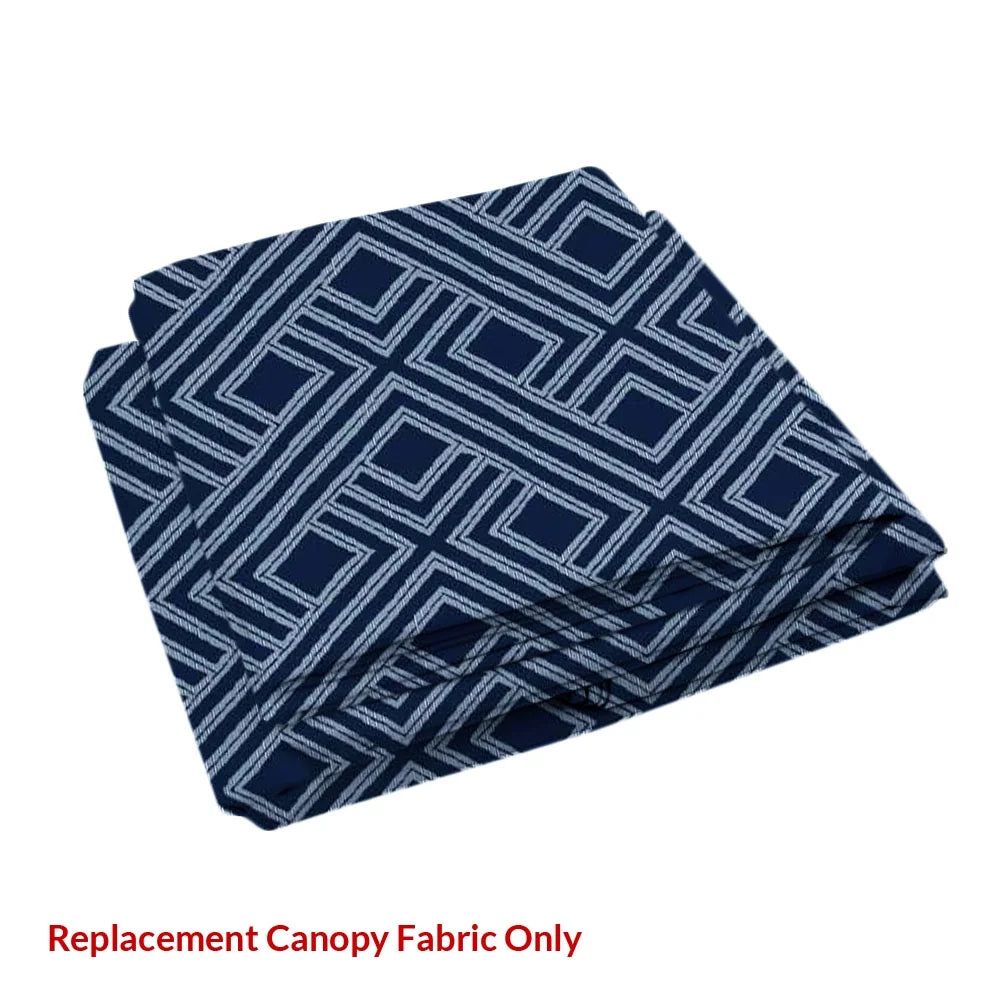 Midnight Trellis Replacement Canopy Top Cover for Steel Finial Gazebo I102346