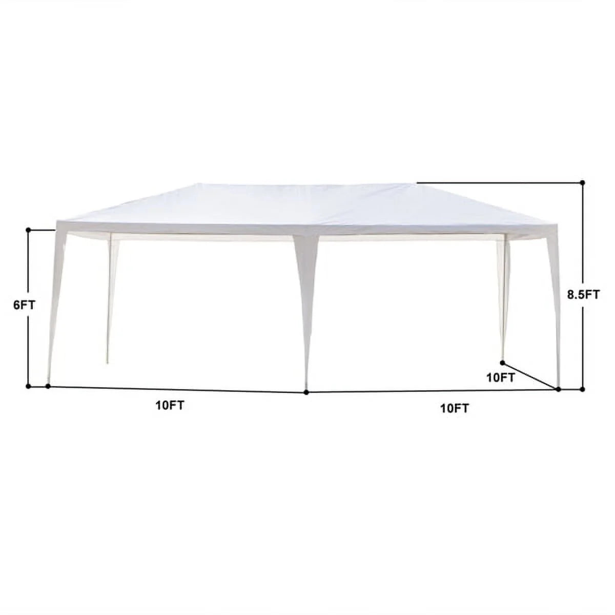 3 x 9m Waterproof Tent with Spiral Tubes Q730373