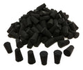 Rubber Stoppers, Size 000, Solid, 10-Pound Case L531903