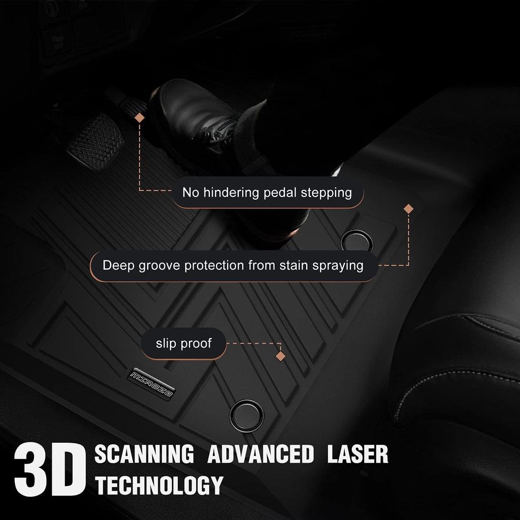 Black TPE Car Floor Mats K68294