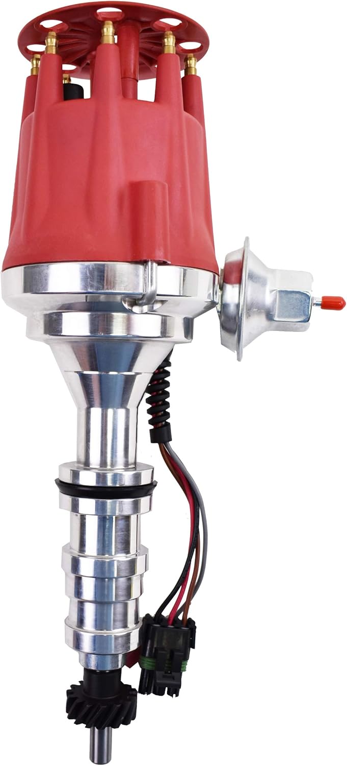 V8 Pro Series Ready to Run R2R Distributor for Ford FE 330, 352, 360, 390, 406, 410, 427, 428, Blue Cap Z434728