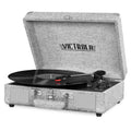 Grey 3-Speed Suitcase Record Player N48153