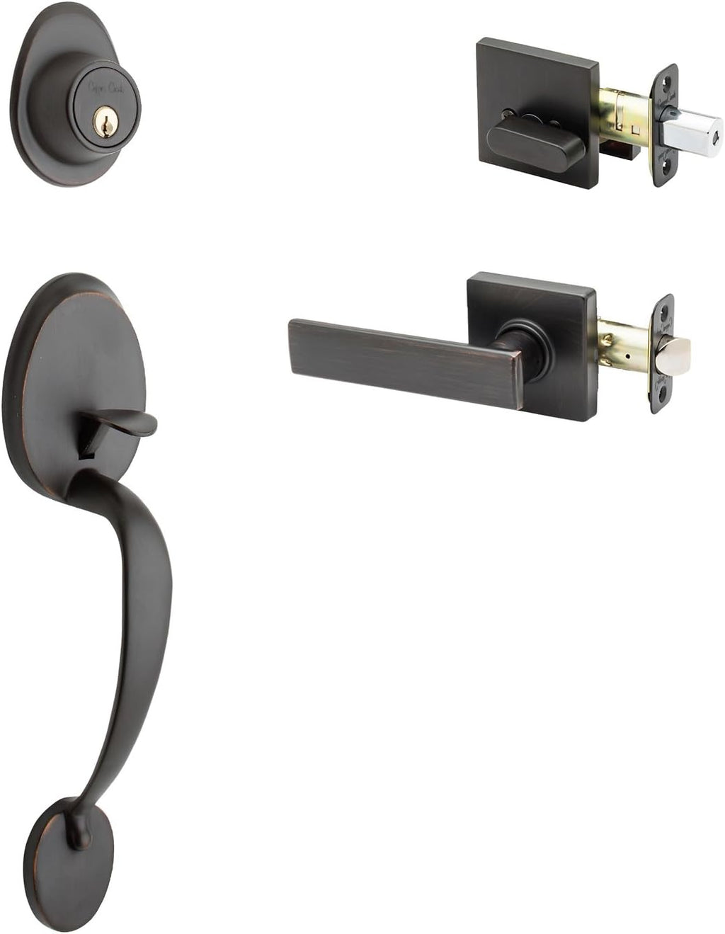Tuscan Bronze Handleset J671841