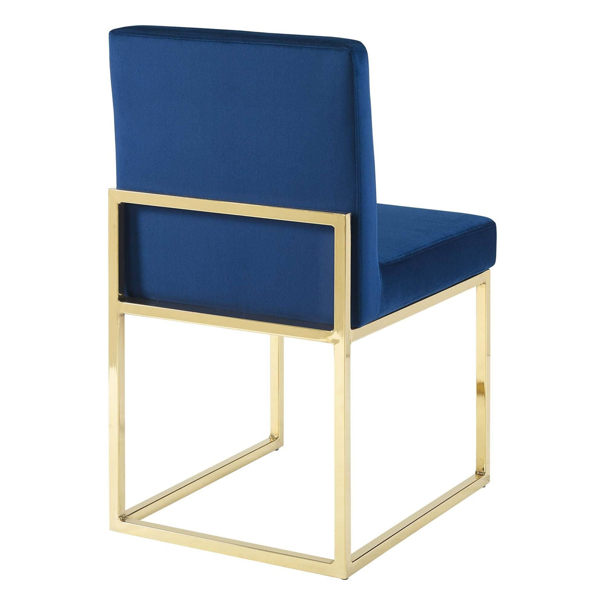Charcoal Performance Velvet Dining Chair Set of 2 I65953