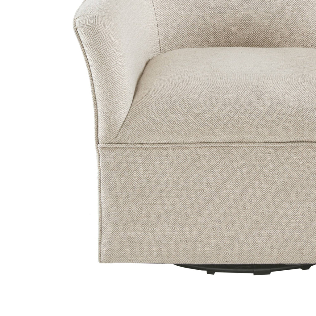 Cream Swivel Glider Chair X536