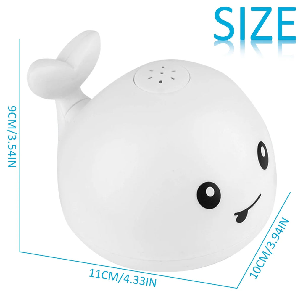 Whale Bath Toy with Light Water Sprinkler L6698