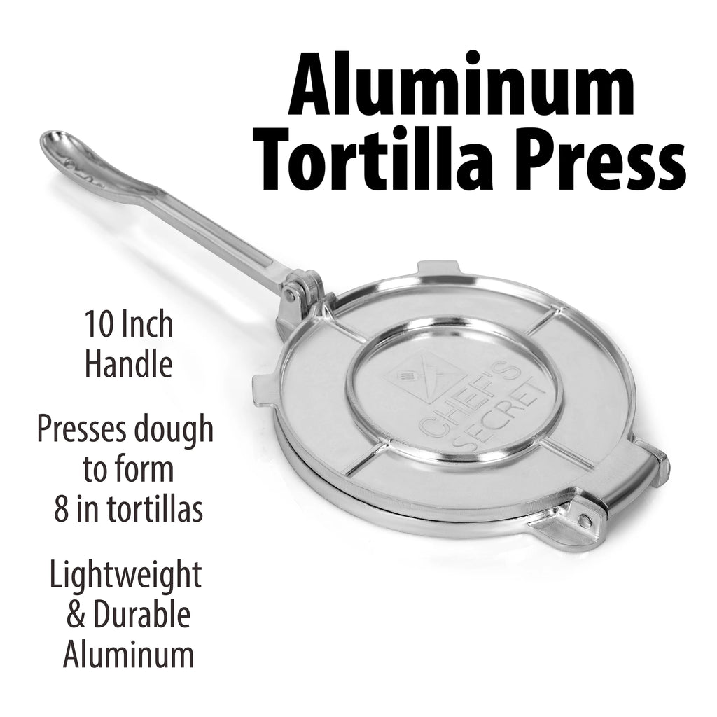 8" Aluminum Tortilla Press A233815