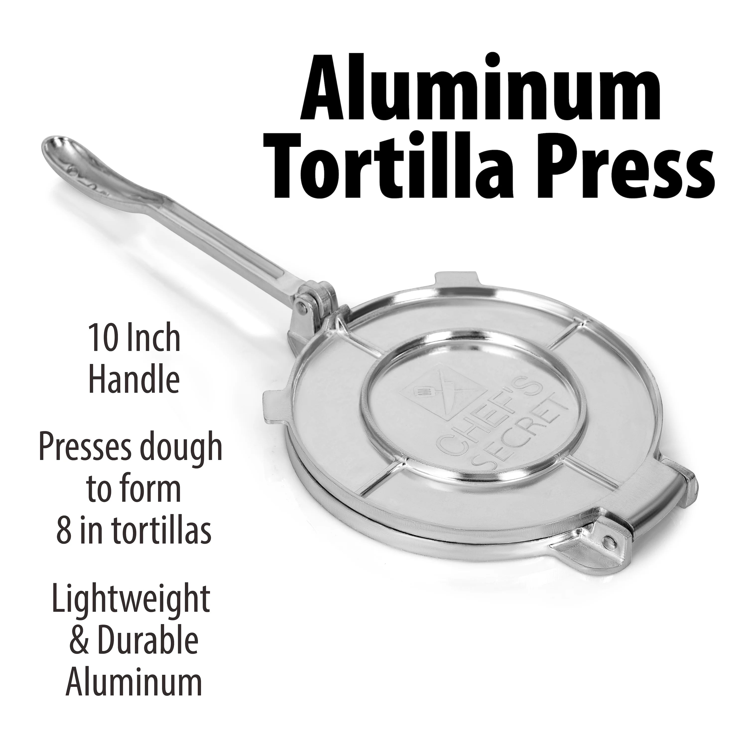 8" Aluminum Tortilla Press A233815