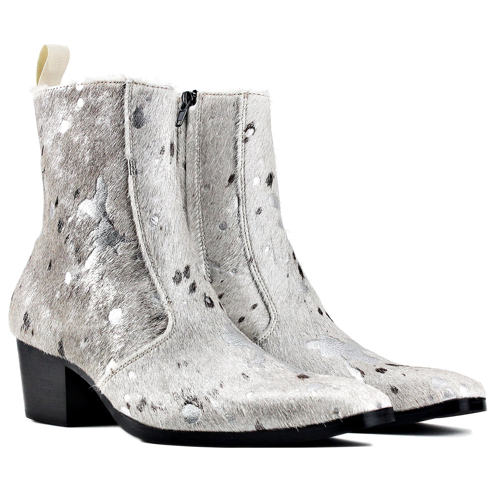Silver Chelsea Boots M8814
