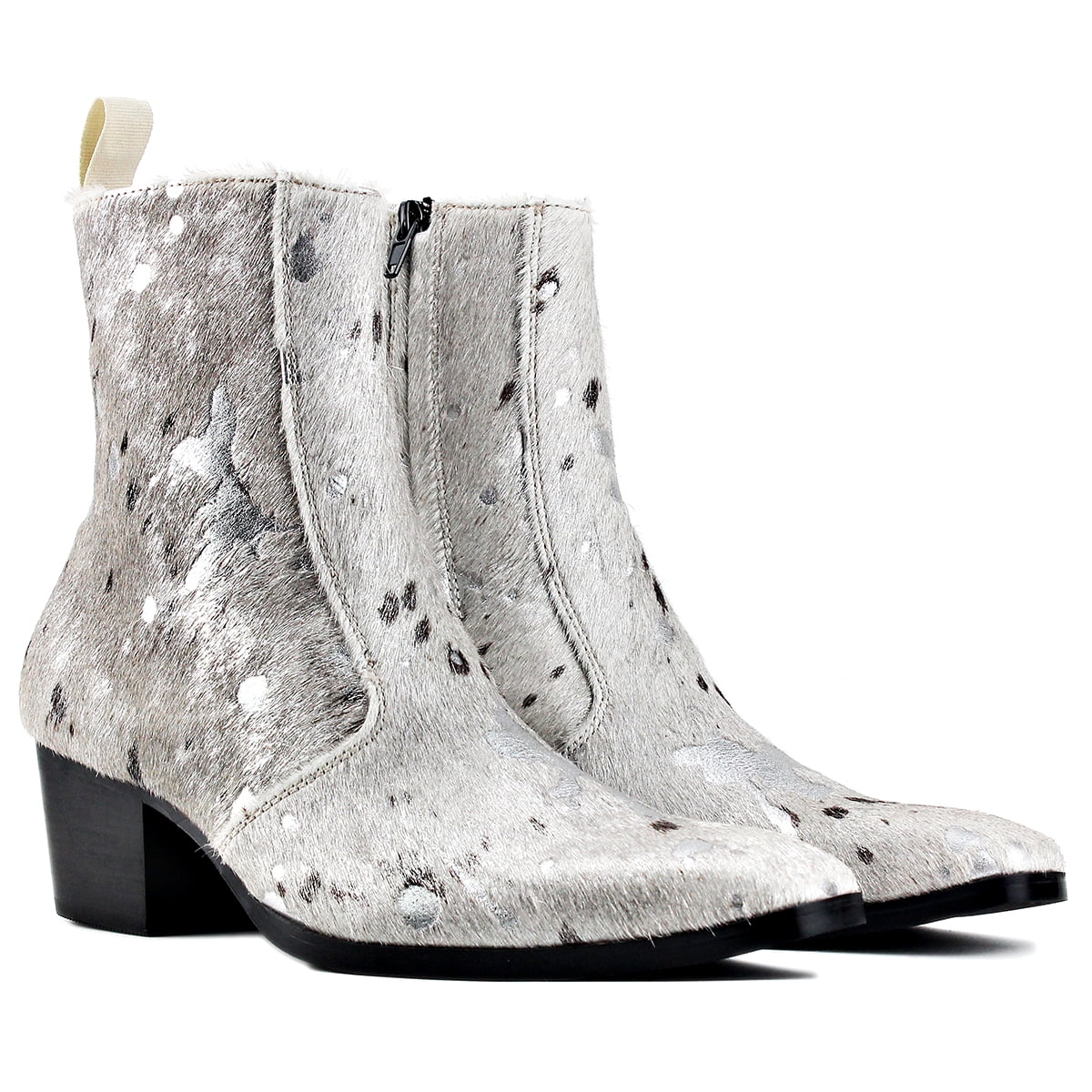 Silver Chelsea Boots M8814