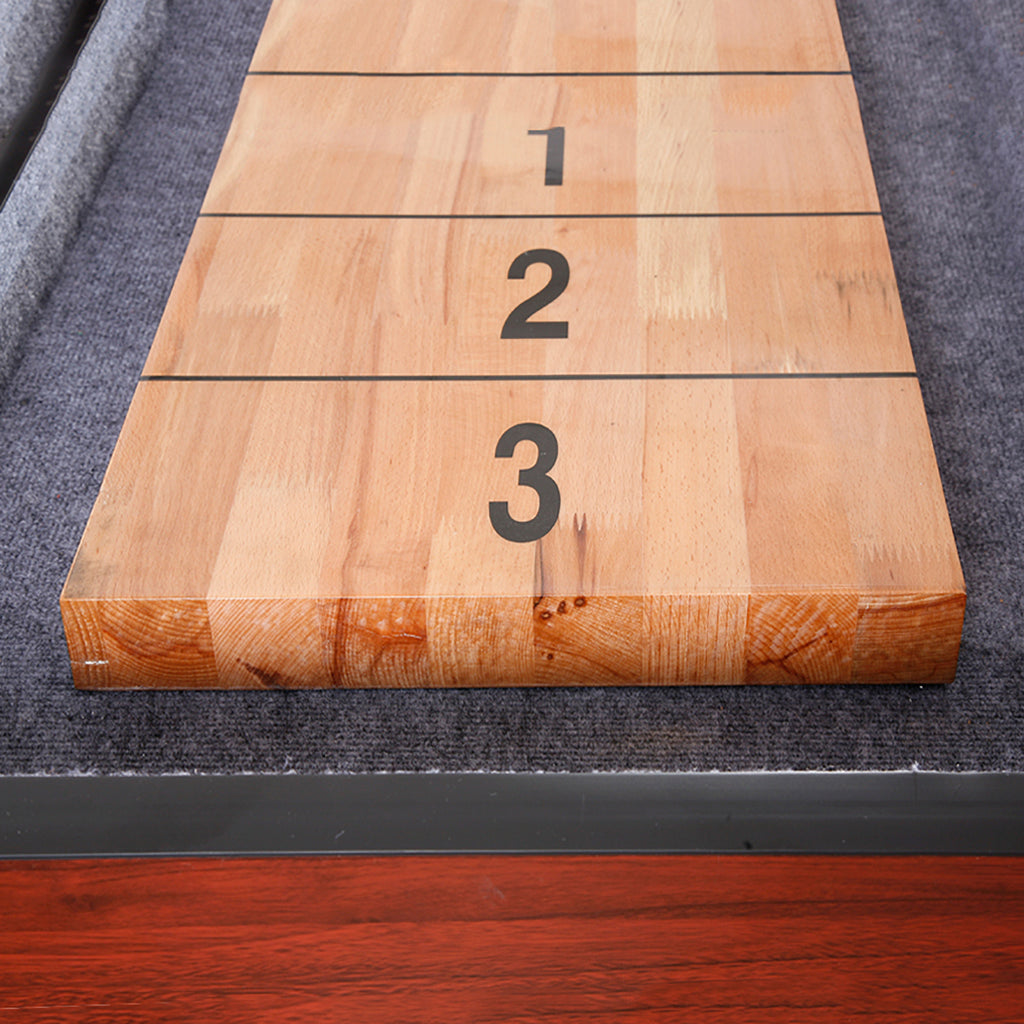 9-ft Shuffleboard Table with Dark Cherry Finish W1323