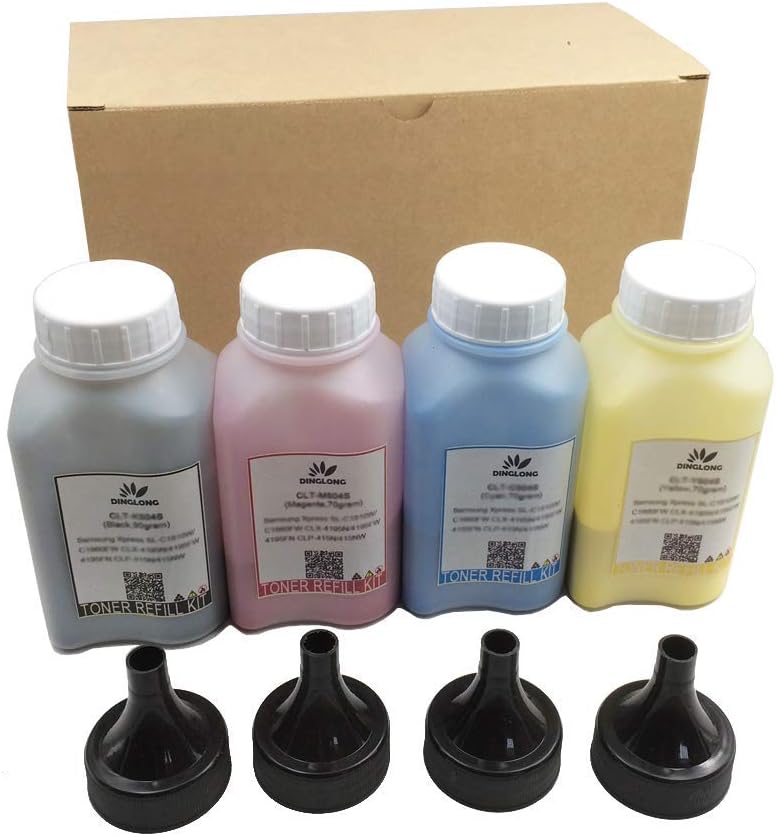 Toner Refill Kit 4-Pack with Tools A86601