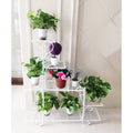 5 Tier Plant Stand Steps White D688